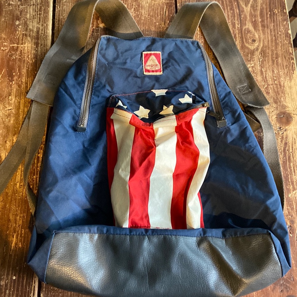 Jansport American flag backpack